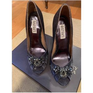 Badgley Mischka dress heels